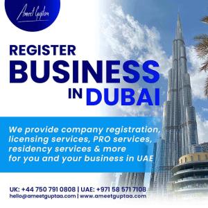 Register Business in Dubai, UAE