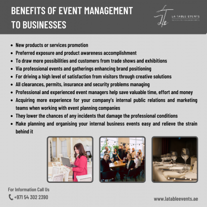 How Event Management Companies UAE Can Benefit Your Business
