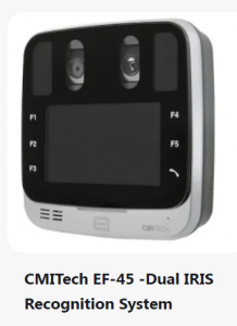 CMITech EF-45 -Dual IRIS Recognition System