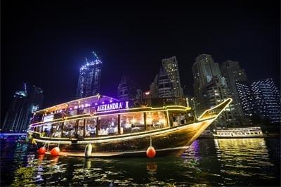 Dhow cruise dubai marina