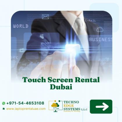 Huge Selection Of Touch Screen Models For Rental in Dubai