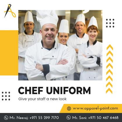 Elegant Chef Uniforms in Dubai