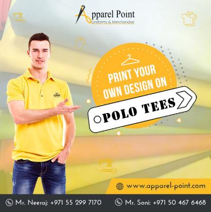 Reliable Custom Polo T-Shirts Manufacturers in UAE