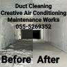 duct cleaning in dubai at low cost flat apartment villa office ajman sharjah ac repair handyman