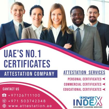 Certificate attestation | Power Index Management Services