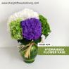 Mixed Hydrangea Vase