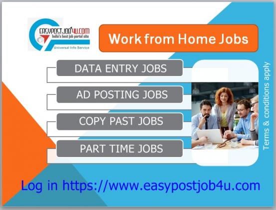 Part Time Online Data Entry Job.