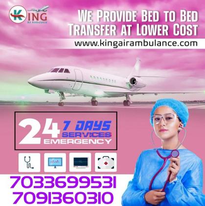 Get Matchless Medical Setup by King Air Ambulance Services in Siliguri
