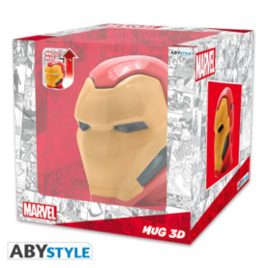 Iron-Man Helmet Design Marvel Licensed Multi-Color 450 Ml MUG