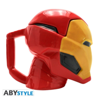 Iron-Man Helmet Design Marvel Licensed Multi-Color 450 Ml MUG