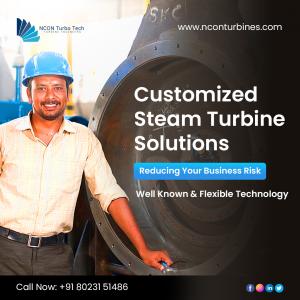Small Steam Turbine manufacturers in India | Nconturbines.com
