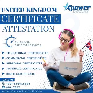 UK Certificate Attestation in UAE