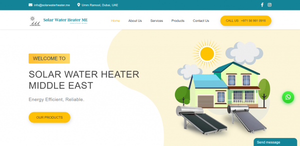 Solar Water Heater ME