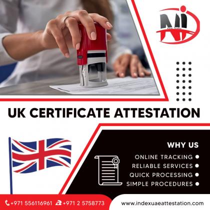 UK Certificate attestation