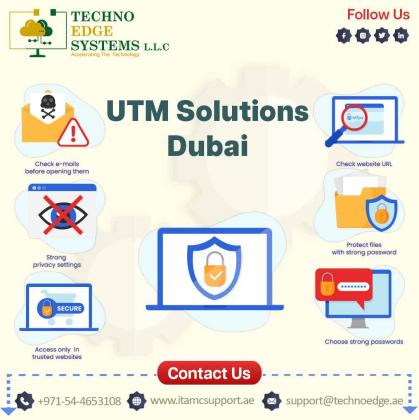 Splendid Services of UTM Solutions Dubai