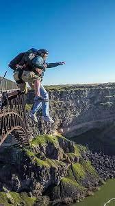 Perrine Bridge BASE Jumping