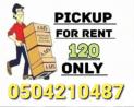 Pickup Truck For Rent in abu hail 0504210487