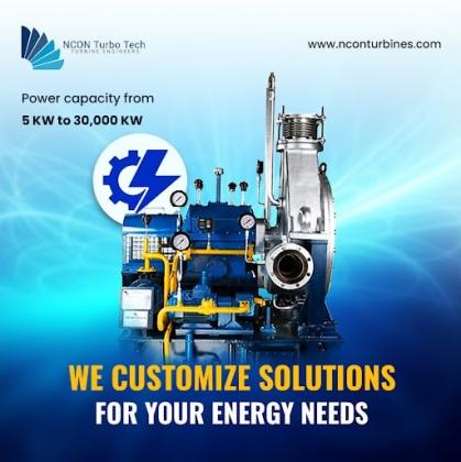 Trusted Saturated Steam Turbine Manufacturers in India - Nconturbines.com