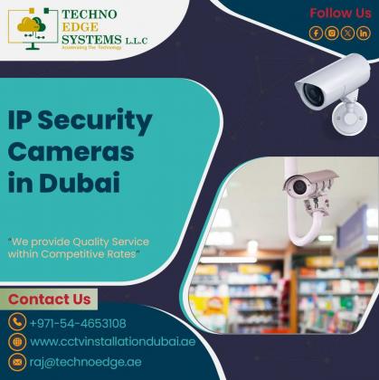 IP Security Cameras Installation In Dubai for Home and Office