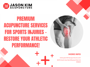 Premium Acupuncture Services for Sports Injuries - Restore Your Athletic Performance!