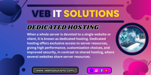 Take Control of Your Website's Performance with  Dedicated Hosting.