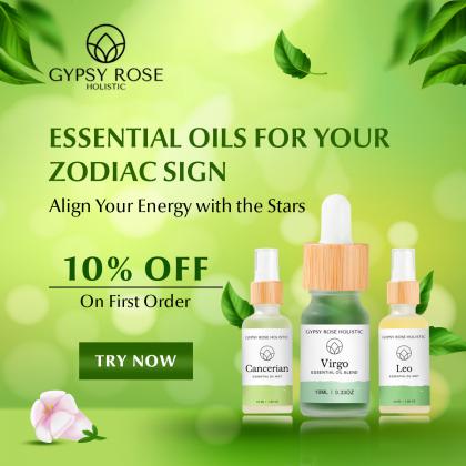 Purchase Essential Oils for Capricorn Zodiac Sign at Best Prices - Gypsy Rose Holistic