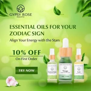 Purchase Essential Oils for Capricorn Zodiac Sign at Best Prices - Gypsy Rose Holistic