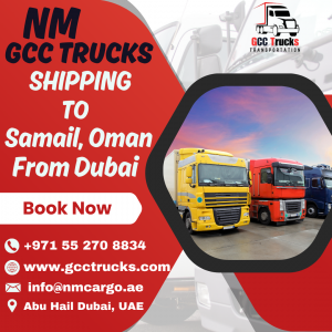 GCC Trucks Transportation from Dubai