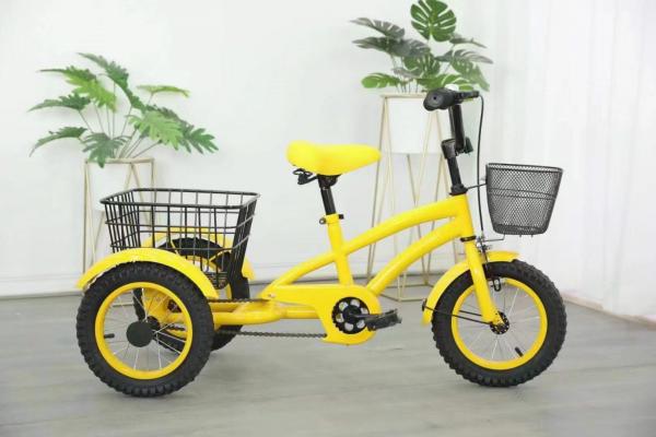 Manufacturer Wholesale Hot Sale Children Steel Frame Baby Tricycle Kids Riding A Toy Tricycle China