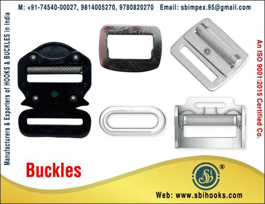 Safety Buckles & Hooks manufacturers exporters in India Ludhiana +91 9814005270, +91 9780820270 https://www.sbihooks.com