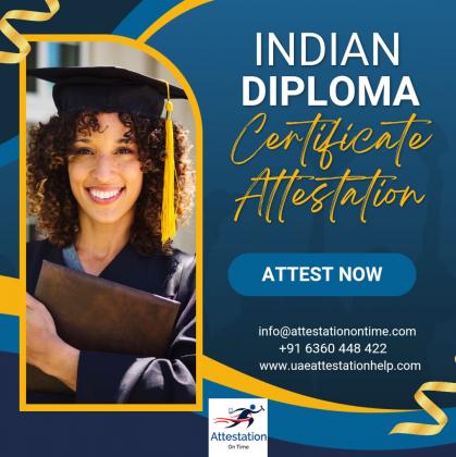 Indian Nursing Certificate Attestation in Dubai
