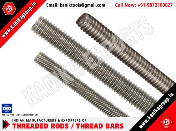 Threaded Rods & Bars, Hex Bolts, Hex Nuts Fasteners Strut Support Systems manufactures exporters India www.kanikagroup.in +91-9872100027