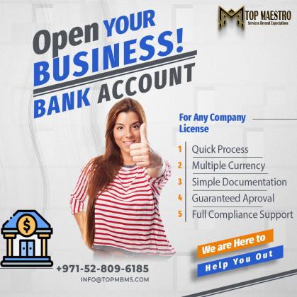 Company/Corportate Bank account opening,UNITED ARAB EMIRATES