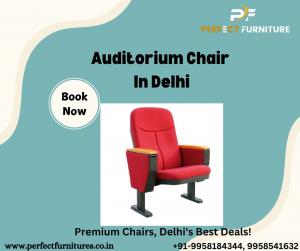 Auditorium Chair Manufacturer in Delhi | Shop Now for Best Deals