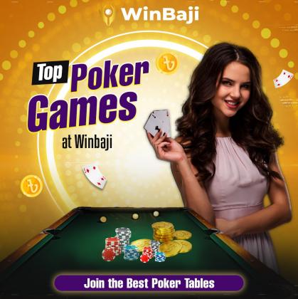 Top Poker Games at Winbaji - Join the Best Poker Tables