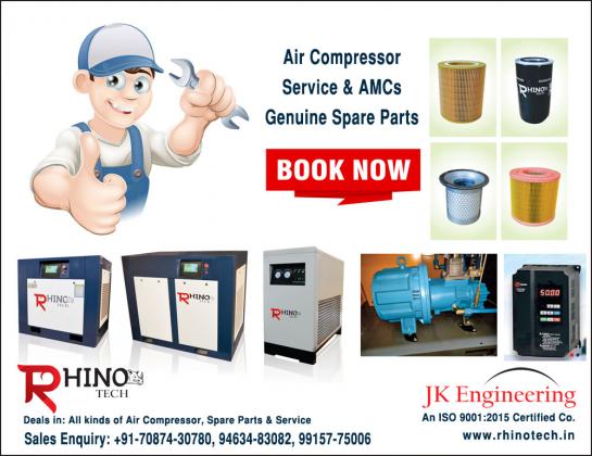 Air Compressor Air Dryer Compressed Air System manufacturers exporters in India Punjab Ludhiana rhinotech.in +91-7087430780, 9463483082, 9915775006 ht