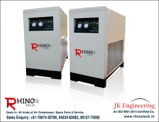 Air Compressor Air Dryer Compressed Air System manufacturers exporters in India Punjab Ludhiana rhinotech.in +91-7087430780, 9463483082, 9915775006 ht