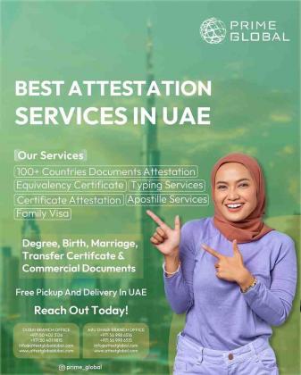 Certificate attestation services in abu dhabi, dubai and UAE