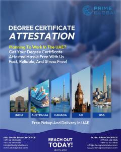 Degree Certificate Attestation Services in the UAE: A Complete Guide