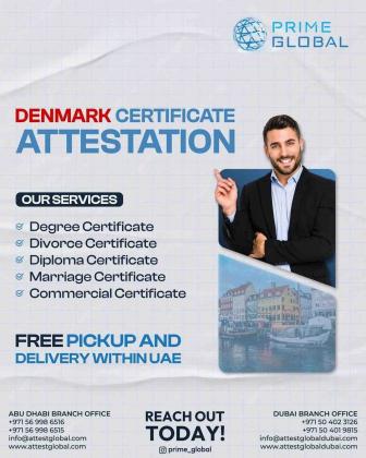 Fast Denmark Educational Document Attestation in UAE