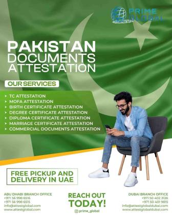 Get Your Pakistani Birth & Marriage Certificates Attested in UAE
