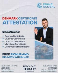 Fast Denmark Educational Document Attestation in UAE