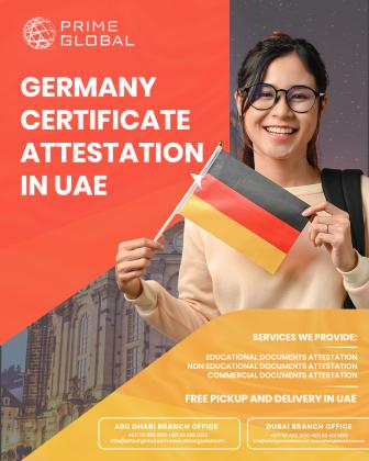 Affordable Germany Document Attestation by Experts in UAE