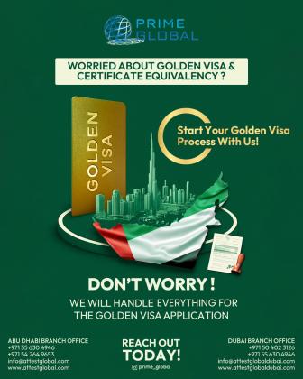 Step-by-Step Guide to Certificate equivalency and Golden visa services in the UAE