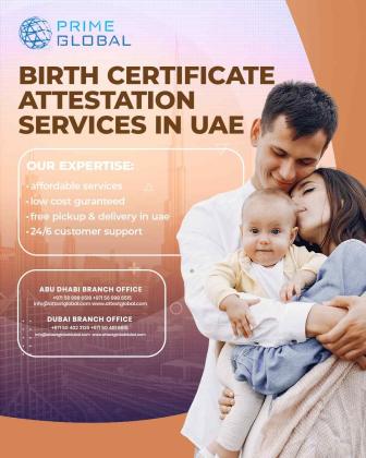 UAE Birth Certificate Attestation for School Admissions