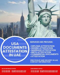 Attestation of American Degrees for UAE Employment & Study