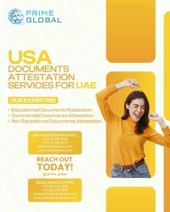 Prime Global’s USA Document Attestation – Fast, Secure & Approved