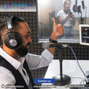 Professional Audio Recording Services in Dubai | Voice Over & IVR by Studio52