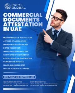Trusted UAE Commercial Document Attestation – Start Today