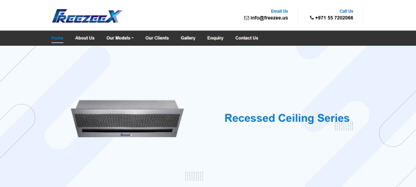 FreezeeX : Advanced Air Curtains in Dubai